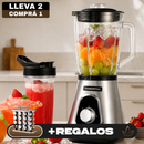 [Comprá 2 y Pagá 1] Licuadora Multiuso Lumax con Jarra de Vidrio + REGALO: Porta Especias Vertical con 16 Frascos - ¡ÚLTIMAS UNIDADES!